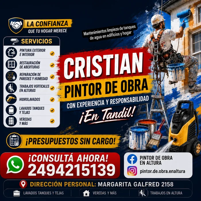 CRISTIAN | Pintor de Obra